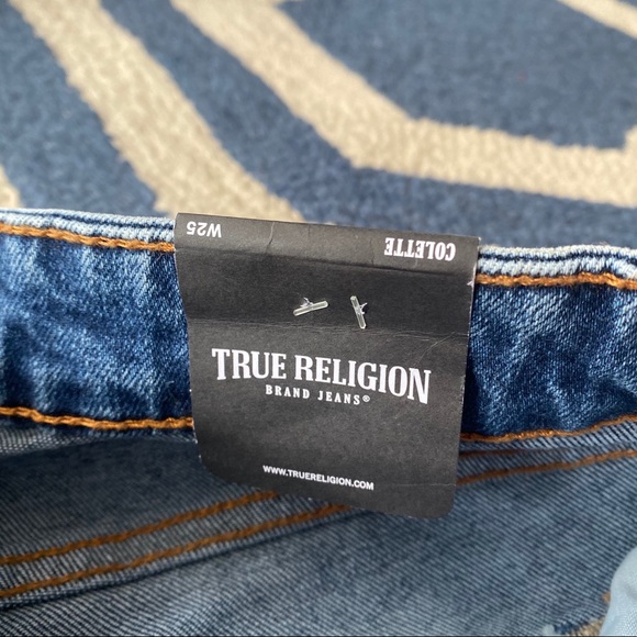 👖 TRUE RELIGION COLETTE SLIM STRAIGHT JEANS! - Picture 15 of 16